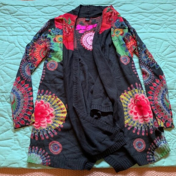 Desigual Sweater Wrap - Picture 1 of 3